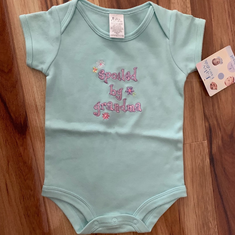NWT spoiled by grandma t-shirt size 6 mths #0110